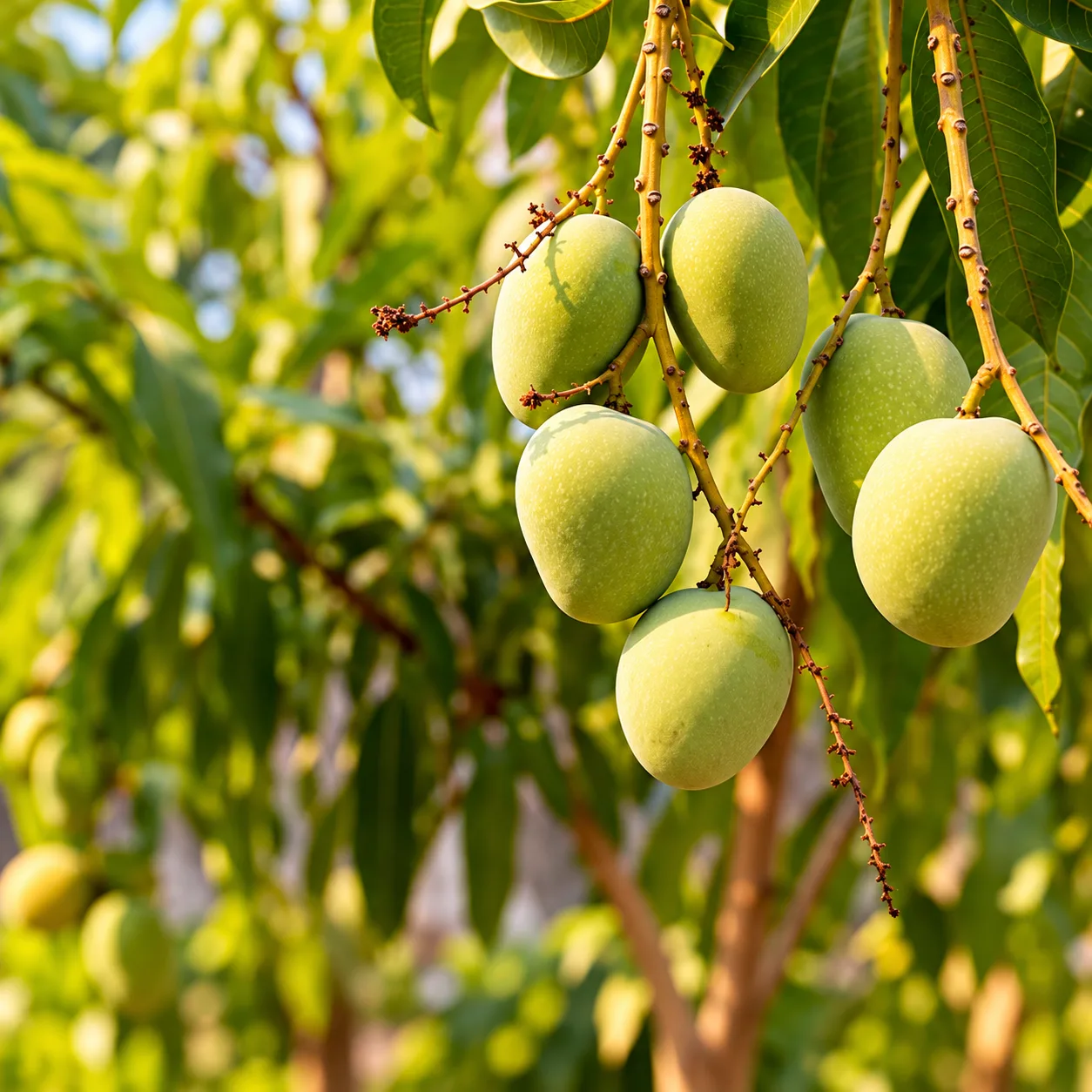 All Time Grafted Mango Plant – Live Baramasi Mangifera indica Fruit Plant for Home Garden, Farm & Orchard